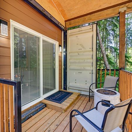 Unique Container Studio With Deck And Fire Pit! Buckley Kültér fotó